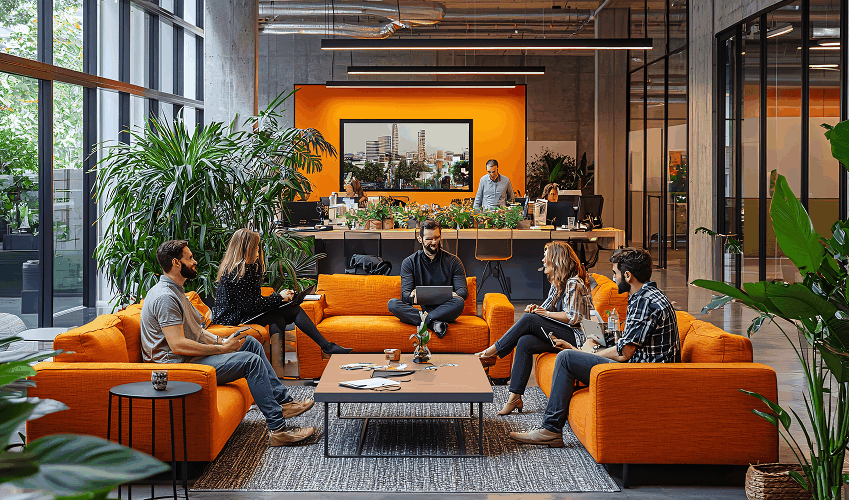 Dedicated desks and ergonomic workstations