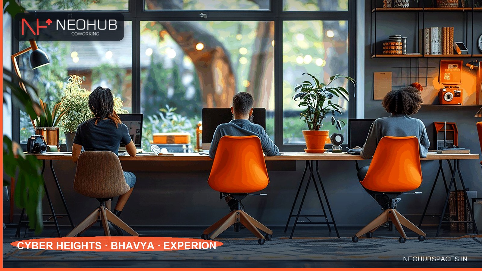 NeoHub locations across Cyber Heights, Bhavya and Experion